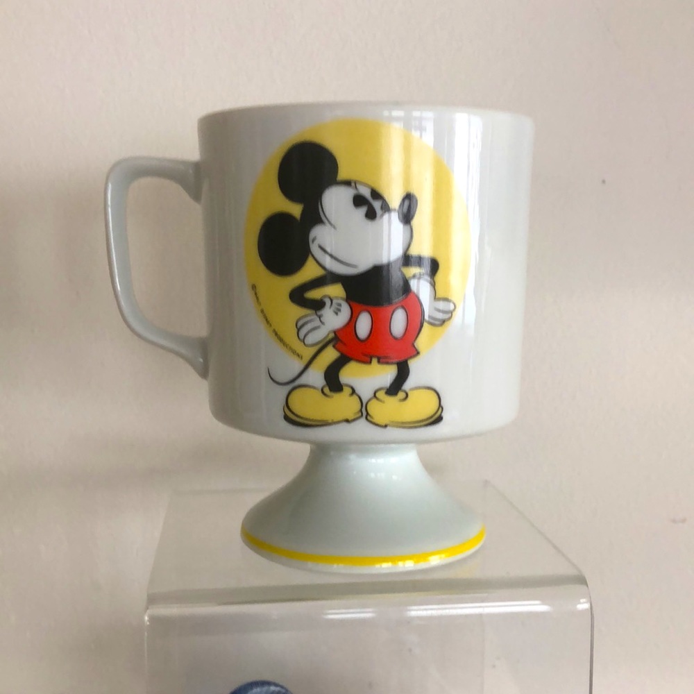 Vintage Mickey Stemmed Cup